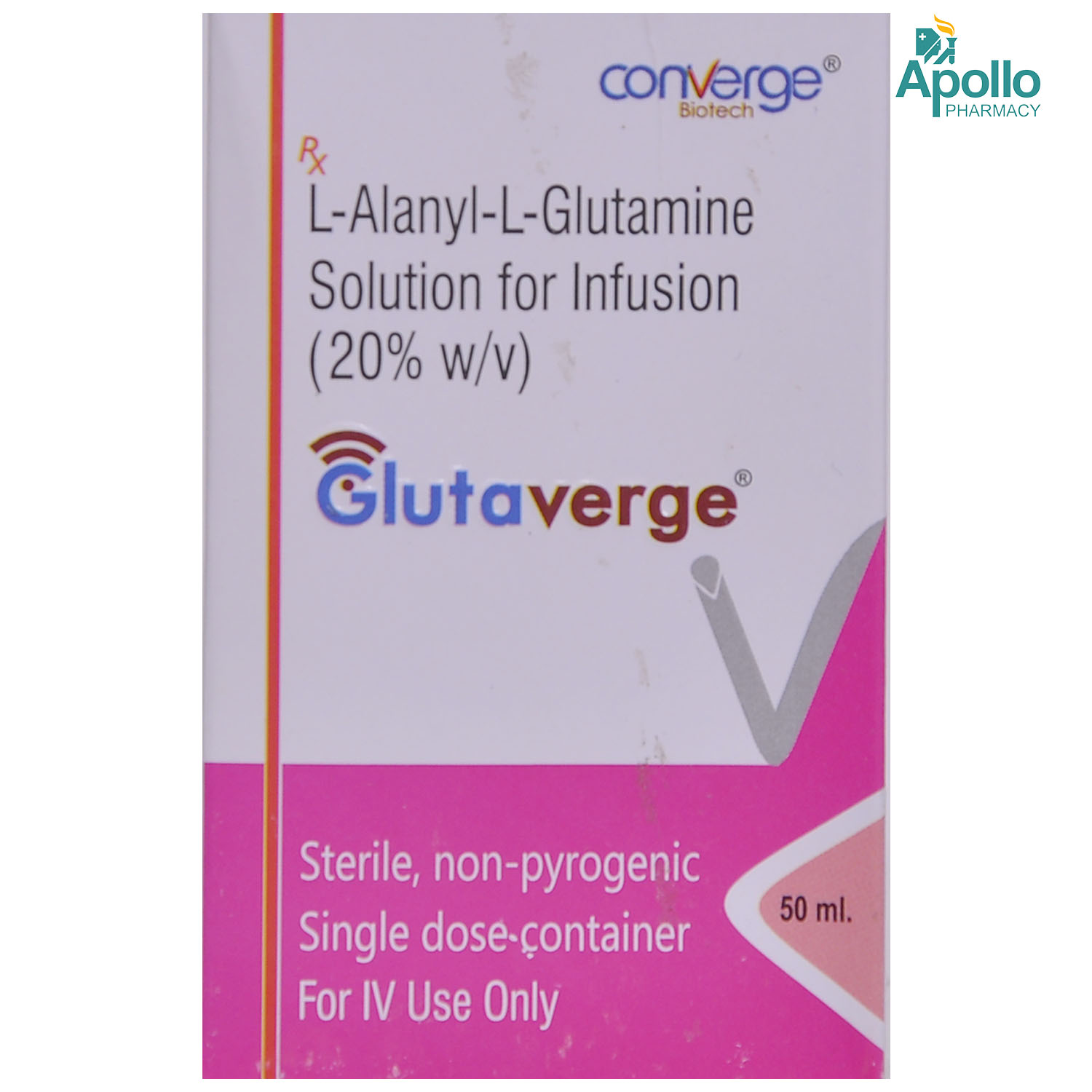 Glutaverge Injection 50ml, Pack of 1 Injection Glutaverge Injection 50ml, Pack of 1 Injection