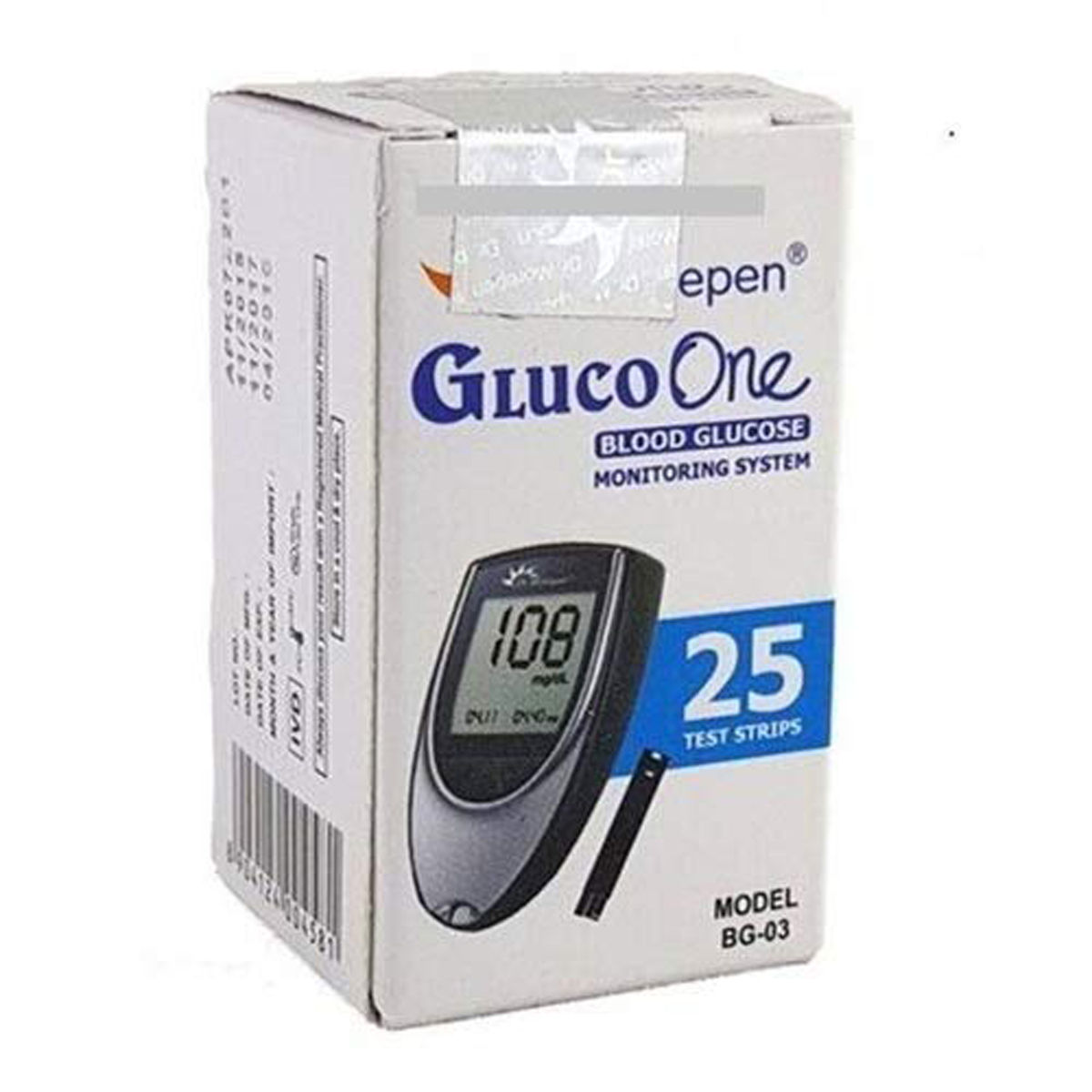 Dr. Morepen Gluco One BG03 Blood Glucose Test Strips, 25 Count Price