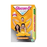 Glucon-D Instant Energy Drink Mango Blast Flavour Powder, 450 gm Refill Pack, Pack of 1