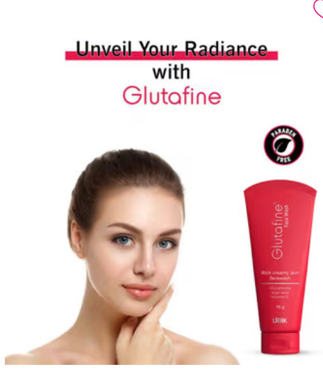 Glutafine Rich Creamy Face Wash 70 gm, Pack of 1 Glutafine Rich Creamy Face Wash 70 gm, Pack of 1