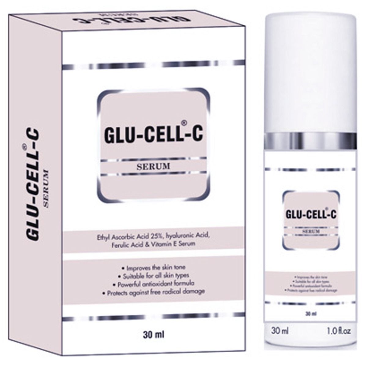 Glu-Cell-C Serum | Uses, Benefits, Price | Apollo Pharmacy