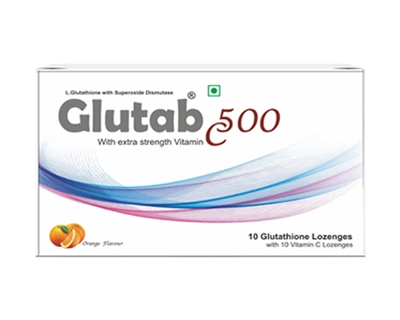 Glutab C Orange Flav Lozenges 10's, Pack of 1 TABLET