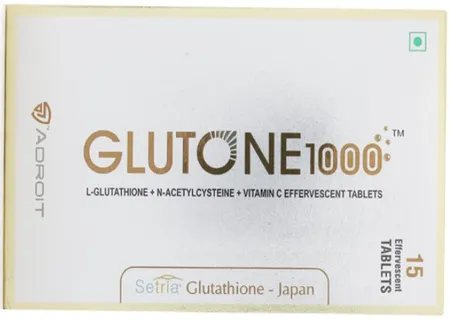 Glutone 1000 Effervescent Tablet 15's