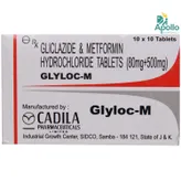 Glyloc M Tablet 10's, Pack of 10 TABLETS