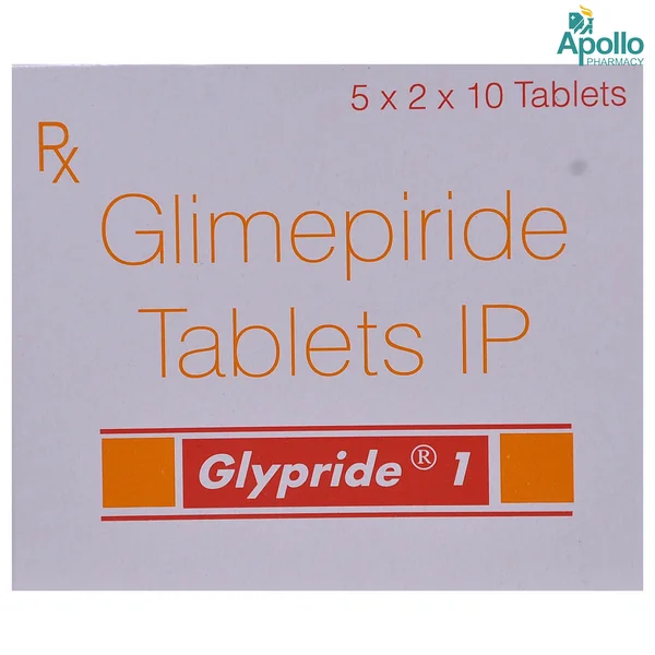 Glypride 1 Tablet 10's