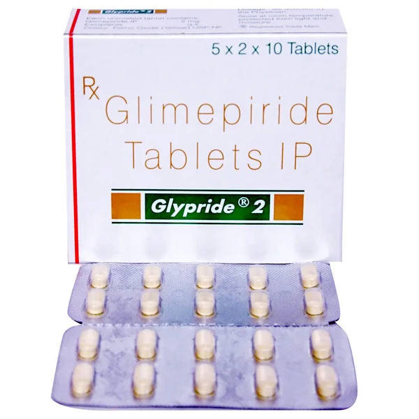 Glypride 2 Tablet 10's
