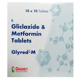 Glyred-M Tablet 10's, Pack of 10 TABLETS