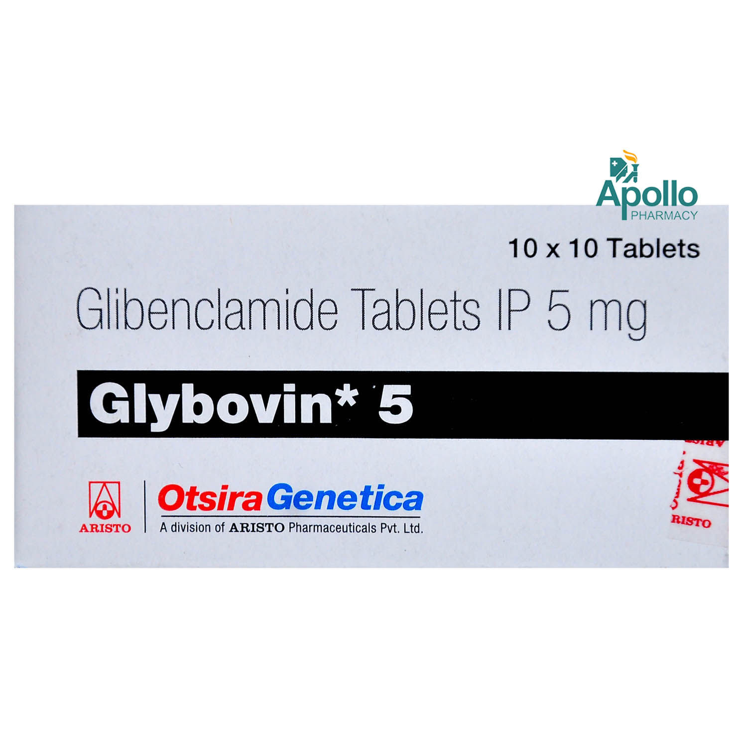 Buy Glybovin 5 Tablet 10's Online