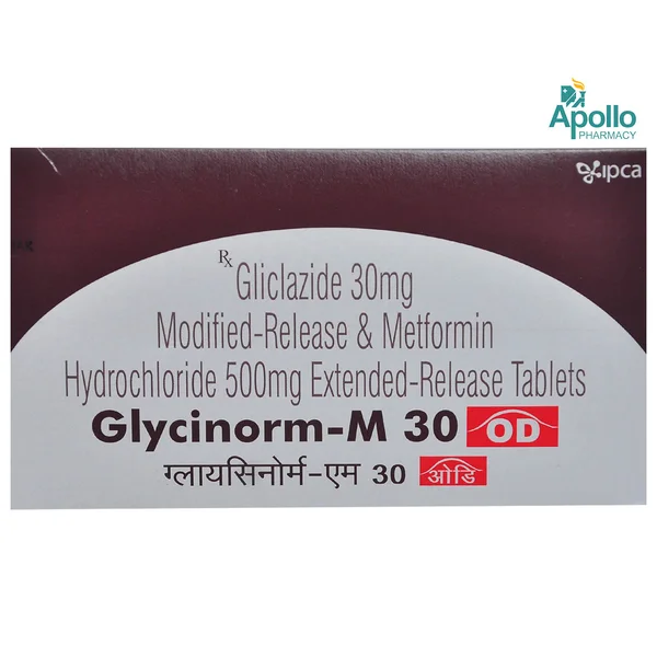 Glycinorm M OD 30 Tablet 10's