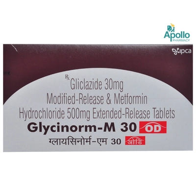 Glycinorm M OD 30 Tablet 10's, Pack of 10 TABLETS