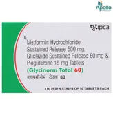 Glycinorm Total 60 Tablet 10's, Pack of 10 TABLETS