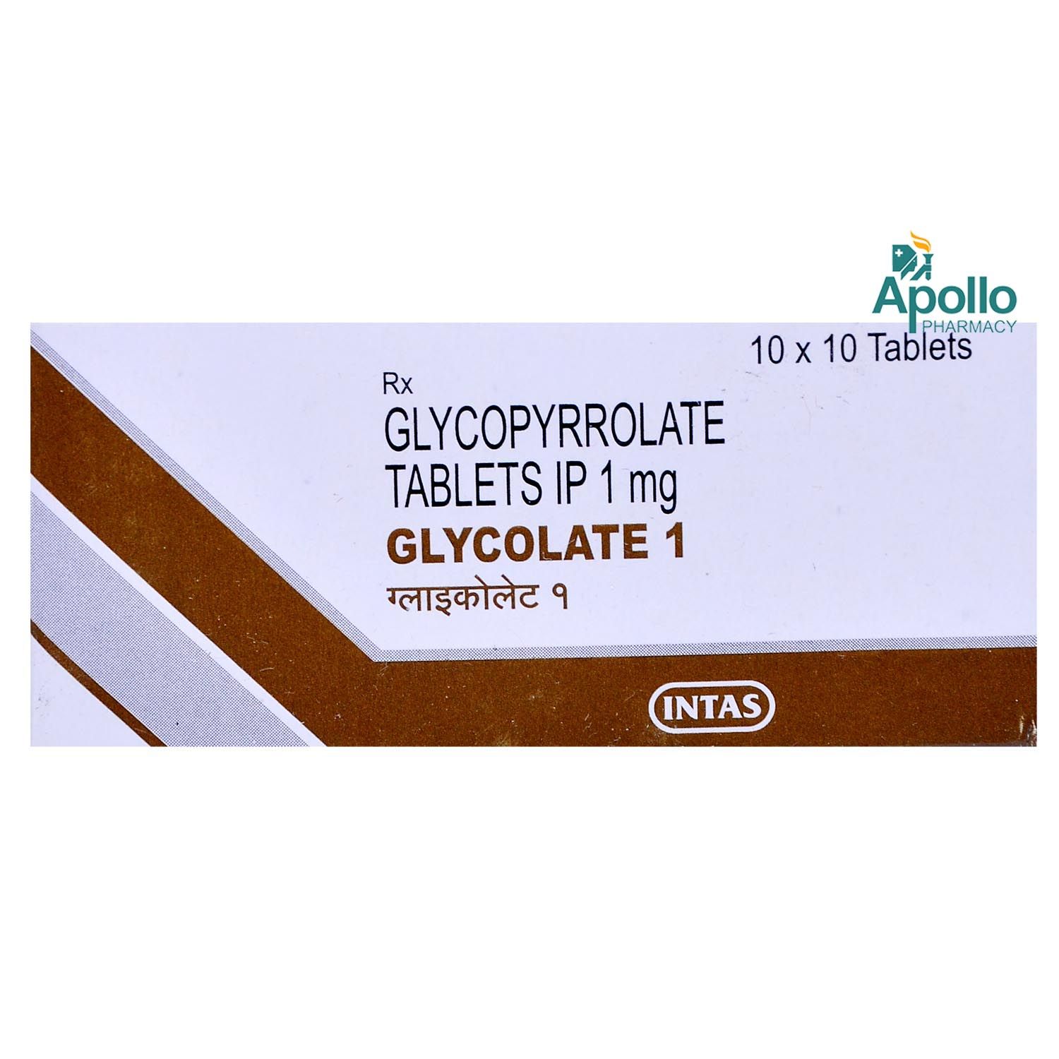 Buy Glycolate 1 Tablet 10's Online