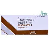 Glycolate 1 Tablet 10's, Pack of 10 TABLETS