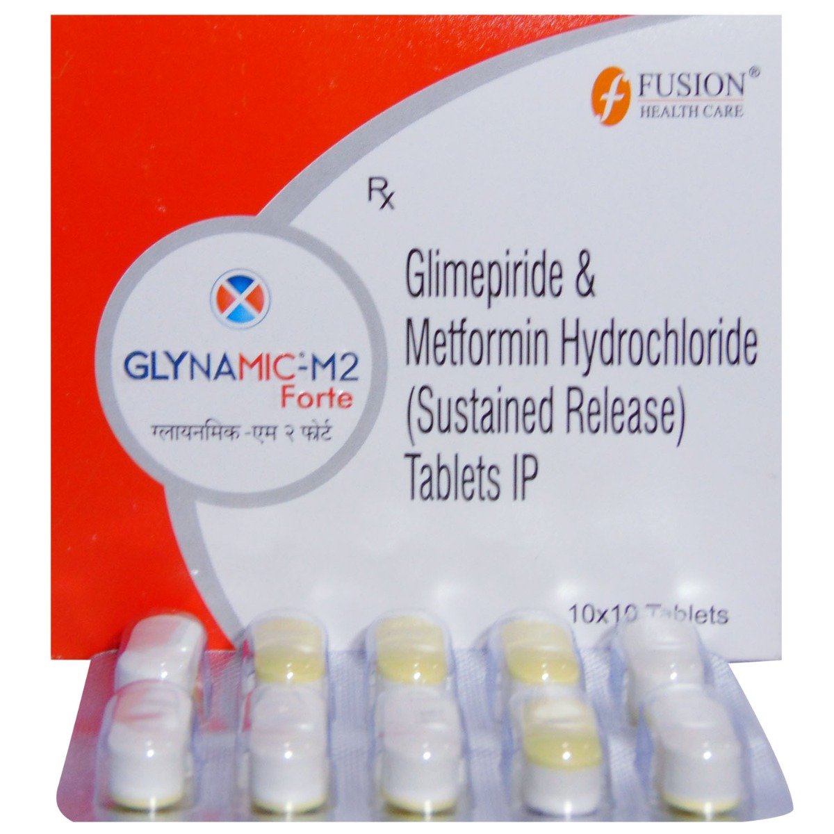 Glynamic M2 Forte Tablet 10's, Pack of 10 TABLETS Glynamic M2 Forte Tablet 10's, Pack of 10 TABLETS