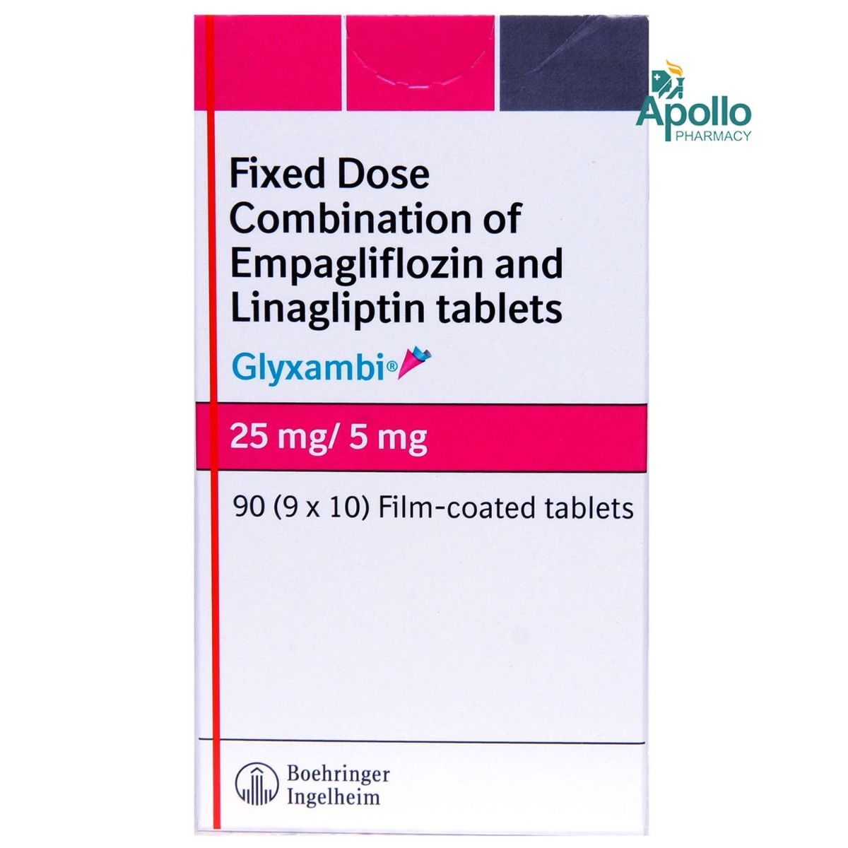 Glyxambi 25 mg/5 mg Tablet Uses, Side Effects, Price Apollo Pharmacy