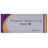 Glyday 50mg Tablet 10's, Pack of 10 TABLETS