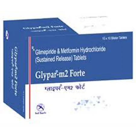 Glypar-M2 Forte Tablet 10's