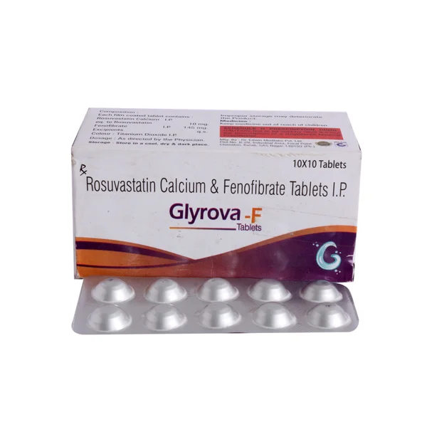 Glyrova F 10/145 Tablet 10's