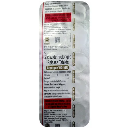 Glyciguz-60 MR Tablet 10's