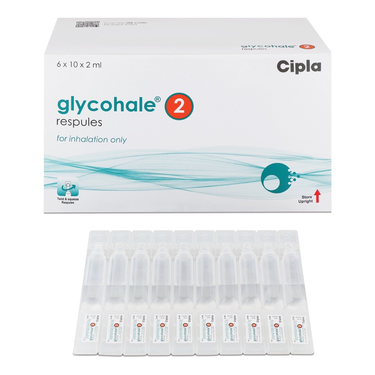 Glycohale 2 Respules 10x2 ml, Pack of 10 Glycohale 2 Respules 10x2 ml, Pack of 10