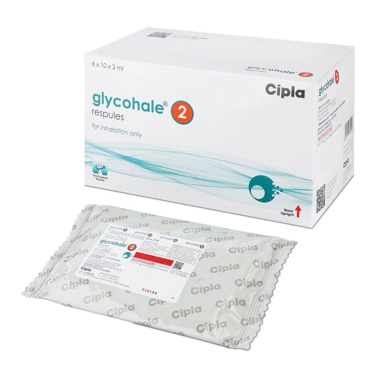 Glycohale 2 Respules 10x2 ml, Pack of 10 Glycohale 2 Respules 10x2 ml, Pack of 10