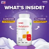 GNC Melatonin 3mg, 120 Tablets, Pack of 1