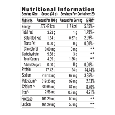 GNC AMP गोल्ड 100% व्हे प्रोटीन एडवांस्ड डबल रिच चॉकलेट फ्लेवर पाउडर, 0.907 किग्रा, 1 का पैक