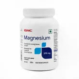 GNC Magnesium 370 mg, 120 Capsules, Pack of 1