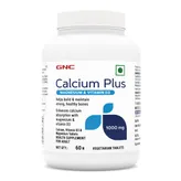 GNC Calcium Plus 1000 mg with Magnesium &amp; Vitamin D3, 60 Tablets, Pack of 1