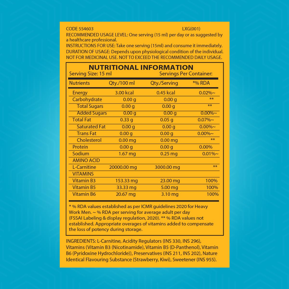 GNC Total Lean Triple Strength L-Carnitine 3000mg Sugar Free Strawberry Kiwi Flavour Liquid, 450 ml, Pack of 1 GNC Total Lean Triple Strength L-Carnitine 3000mg Sugar Free Strawberry Kiwi Flavour Liquid, 450 ml, Pack of 1