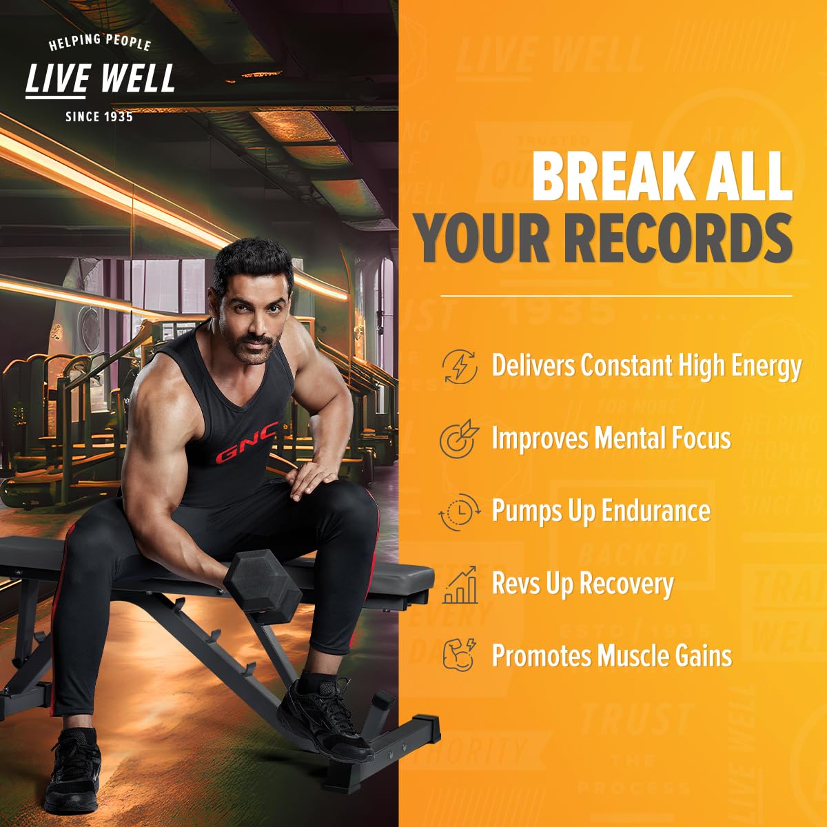 GNC Pro Performance Pre-Workout Lemon Flavour Powder, 360 gm, Pack of 1 GNC Pro Performance Pre-Workout Lemon Flavour Powder, 360 gm, Pack of 1