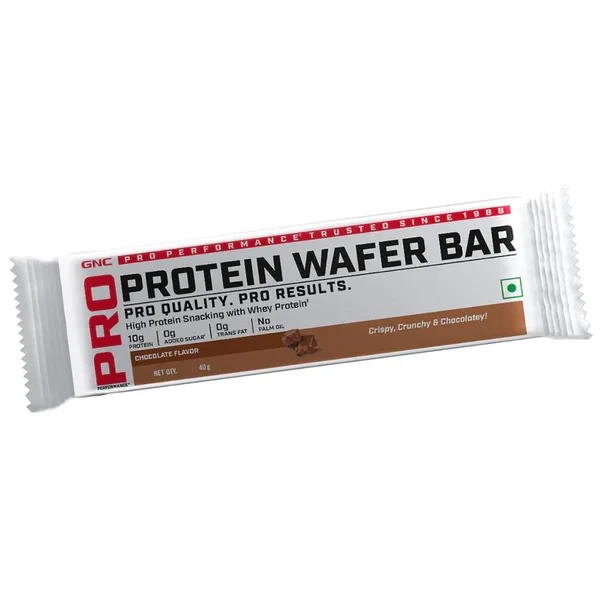 GNC Pro Protein Wafer Bar Chocolate Flavour, 40 gm