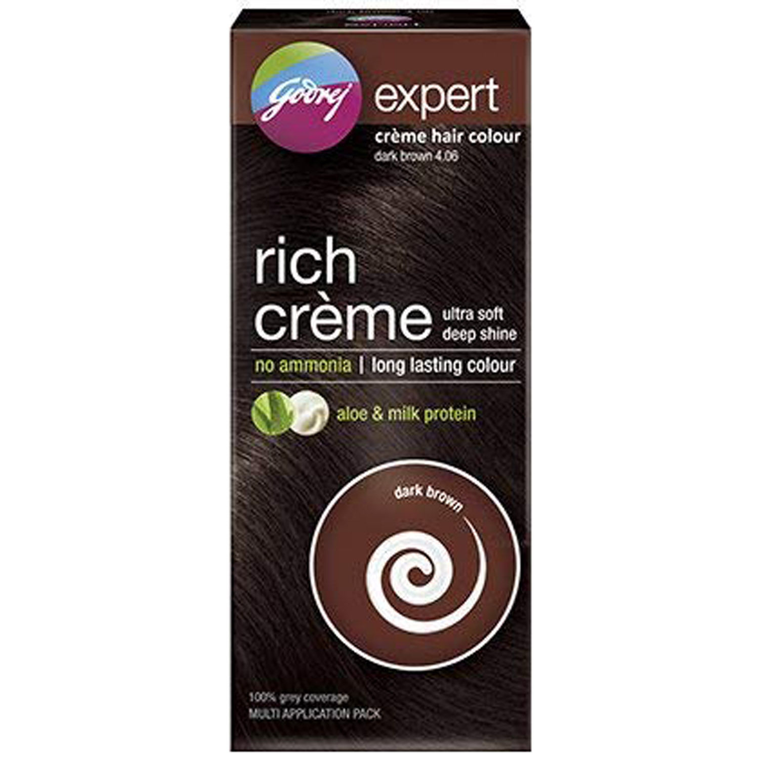 Buy Godrej Expert Rich Cr?e Hair Colour, Dark Brown 50 gm Online