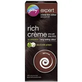 Godrej Expert Rich Cr?e Hair Colour, Dark Brown 50 gm, Pack of 1