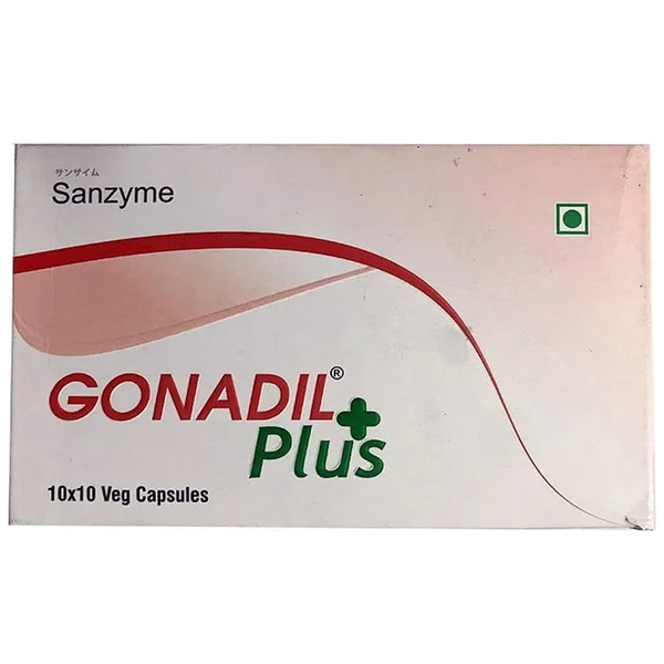 Gonadil Plus Capsule 10's, Pack of 10