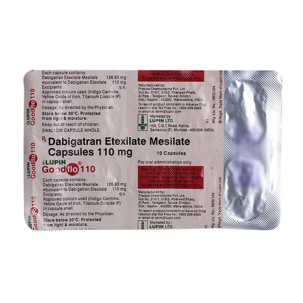 Goodflo 110 Capsule 10's, Pack of 10 CapsuleS