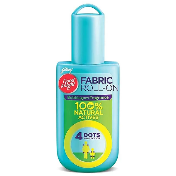 Good Knight Mosquito Repellent Bubblegum Fragrance Fabric Roll-On, 8 ml