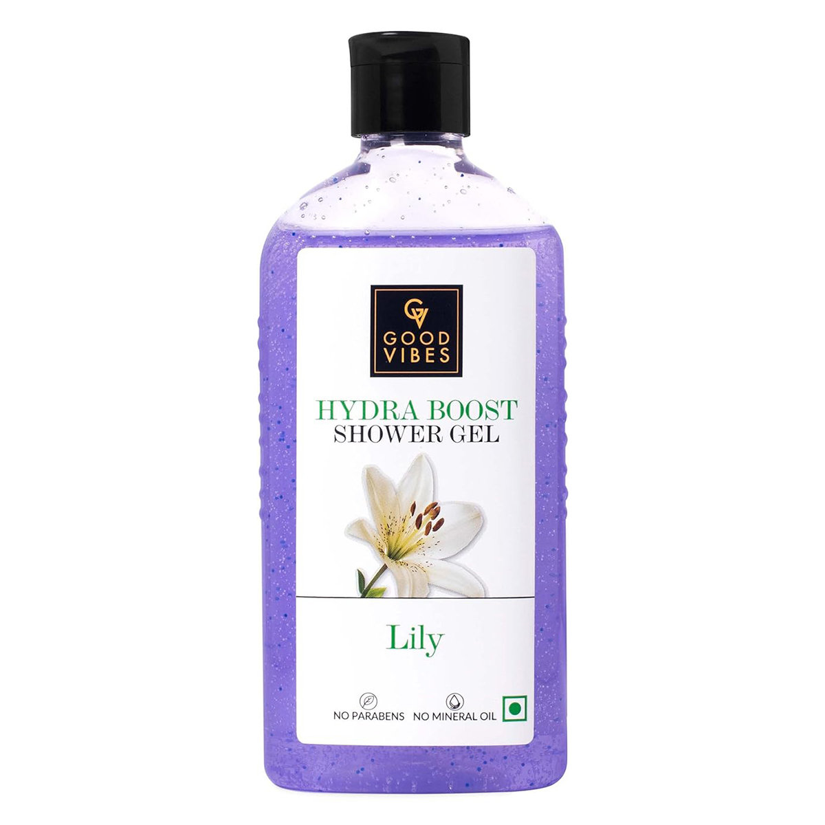 Good Vibes Lily Hydra Boost Shower Gel, 300 ml, Pack of 1 Good Vibes Lily Hydra Boost Shower Gel, 300 ml, Pack of 1