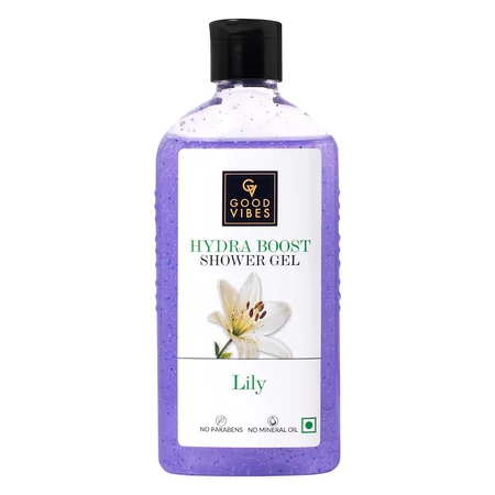 Good Vibes Lily Hydra Boost Shower Gel, 300 ml