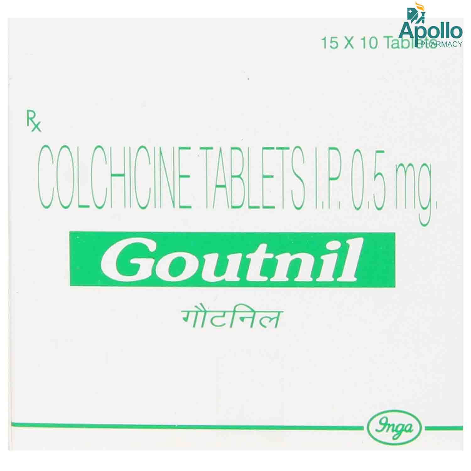 Buy Goutnil Tablet 10's Online