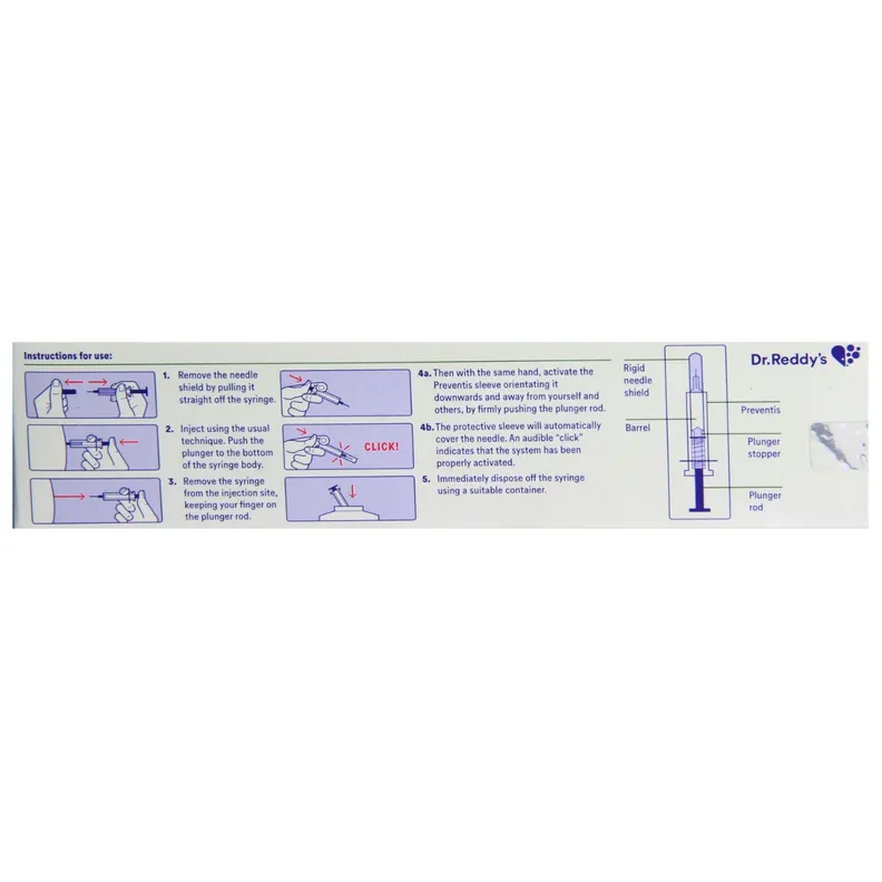 Grafeel Buy Grafeel Injection 1 ml online | Uses, Side Effects, Price and ...