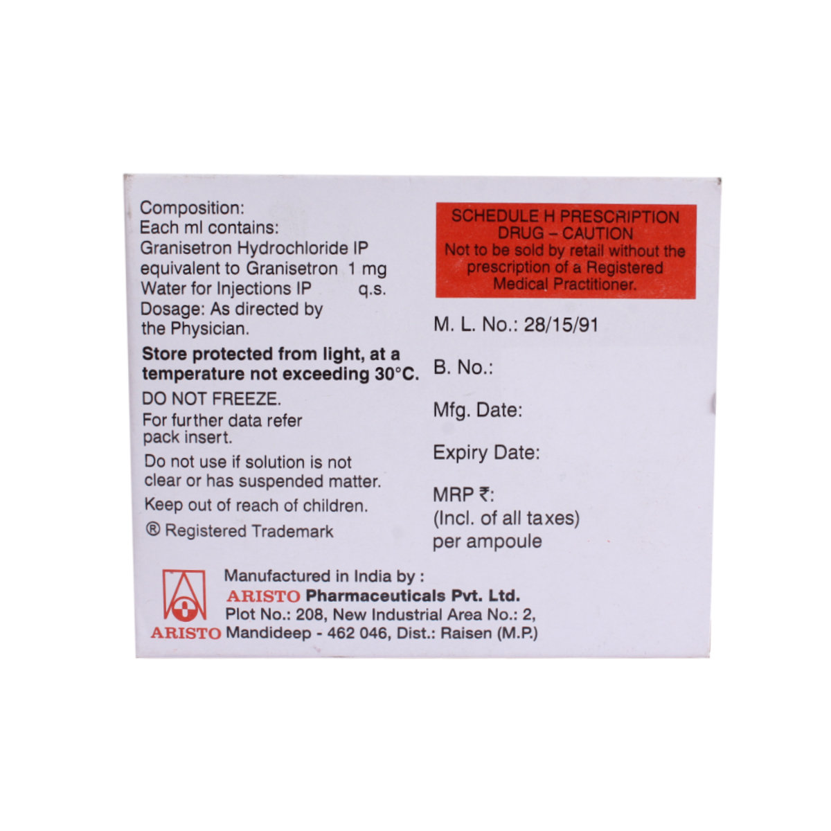 GRANDEM 1MG INJECTION 1ML, Pack of 1 Injection GRANDEM 1MG INJECTION 1ML, Pack of 1 Injection