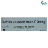 Gramocef O 200 Tablet 10's, Pack of 10 TABLETS