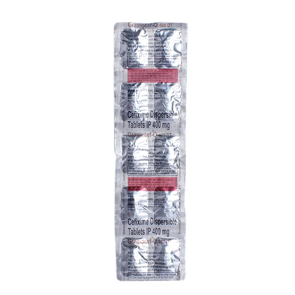 Gramocef O DT 400 Tablet 10's, Pack of 10 TABLETS