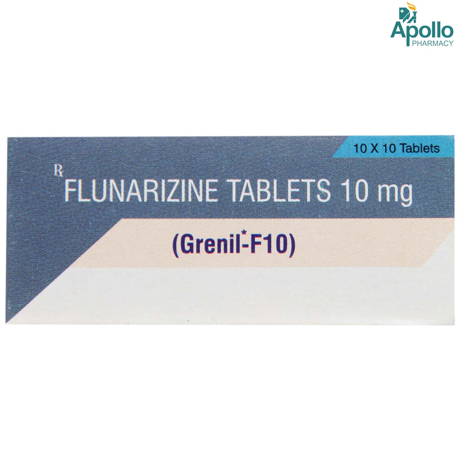 Buy Grenil F 10 Tablet 10's Online