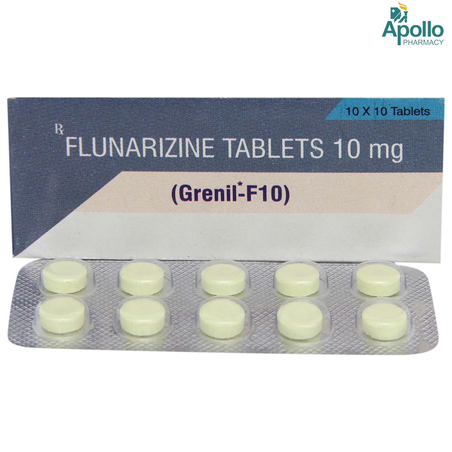 Grenil F 10 Tablet 10's, Pack of 10 TABLETS Grenil F 10 Tablet 10's, Pack of 10 TABLETS