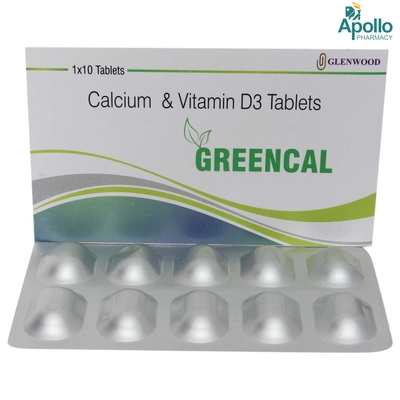 Greencal Tablet 10's, Pack of 10 TABLETS