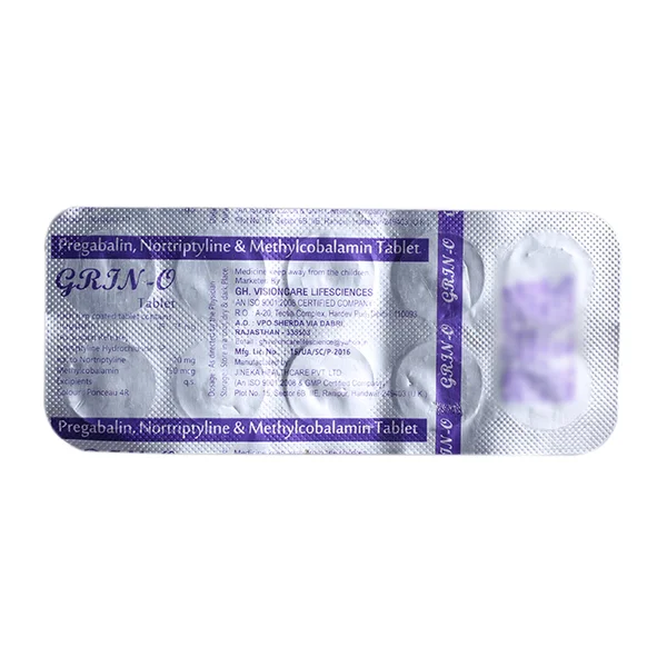 Grin-O 75 mg Tablet 10's, Pack of 10