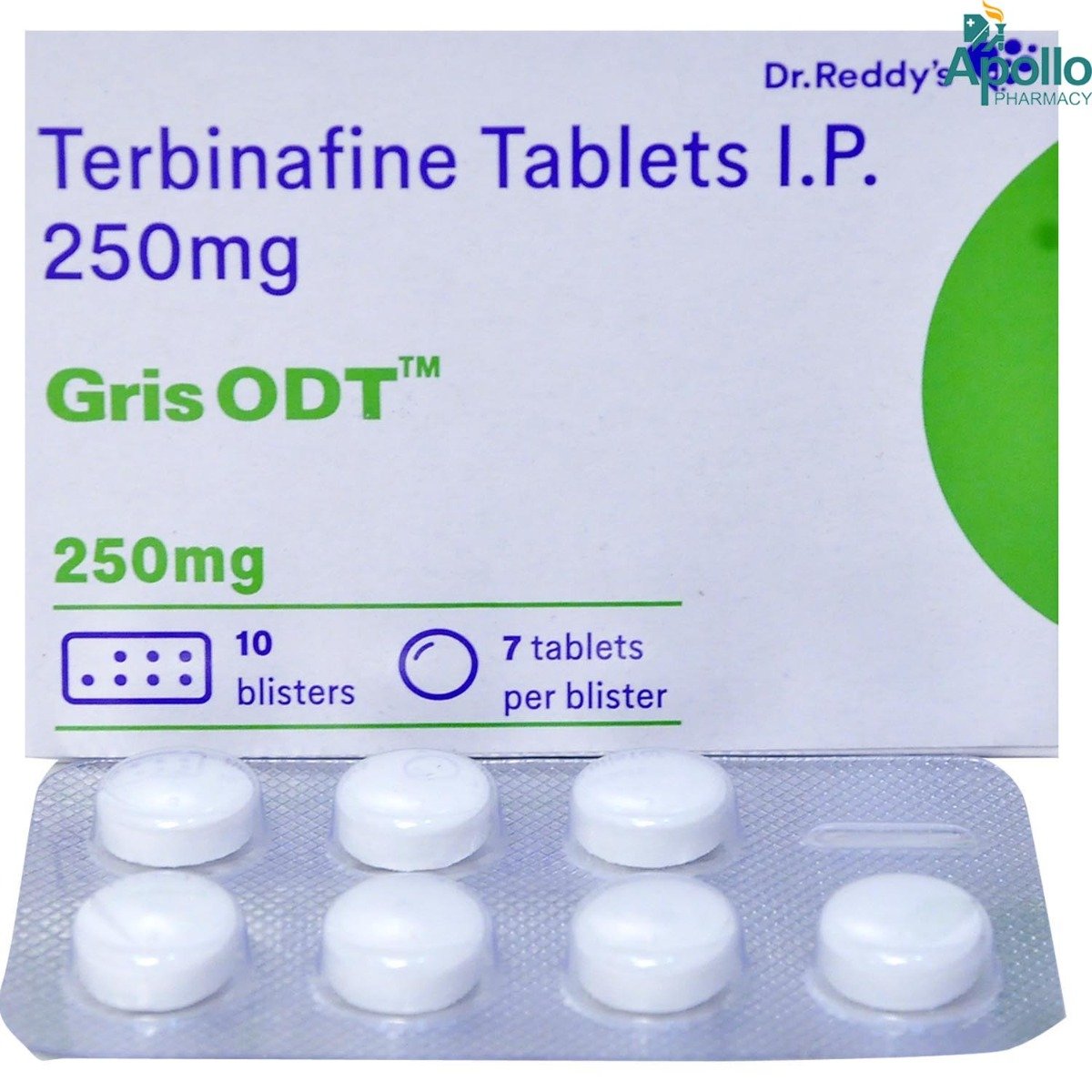 Gris ODT Tablet 7's, Pack of 7 TABLETS Gris ODT Tablet 7's, Pack of 7 TABLETS