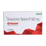 Grisure 500mg Tablet 10's, Pack of 10 TabletS